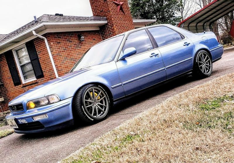 Picture of car and tires