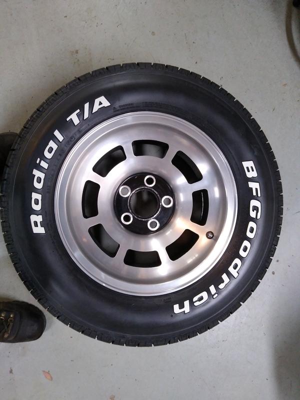 BFG Radial T/A's, NEW
