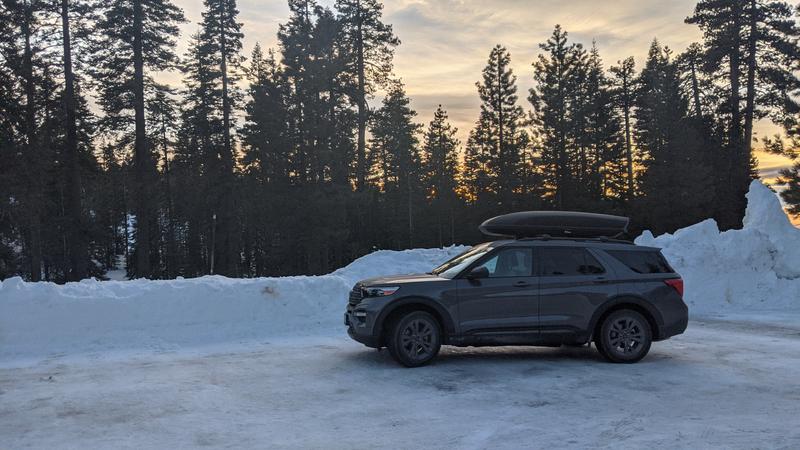 On icy snow: no problem!