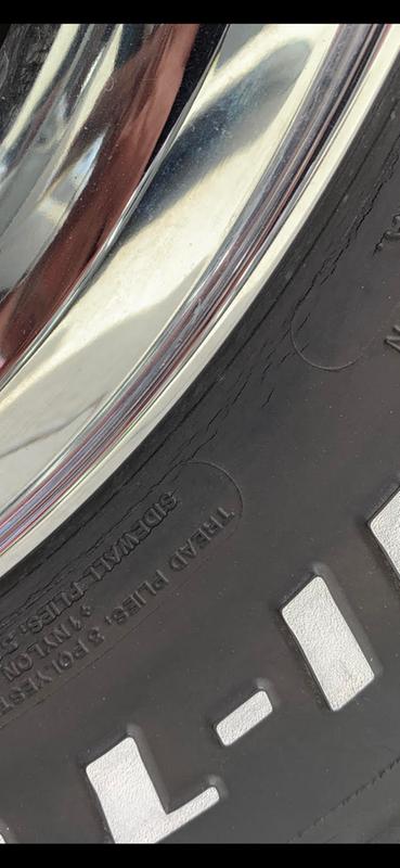 Small Signs of Cracking at the rim Line