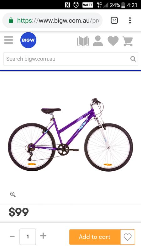 repco haven 66cm mountain bike