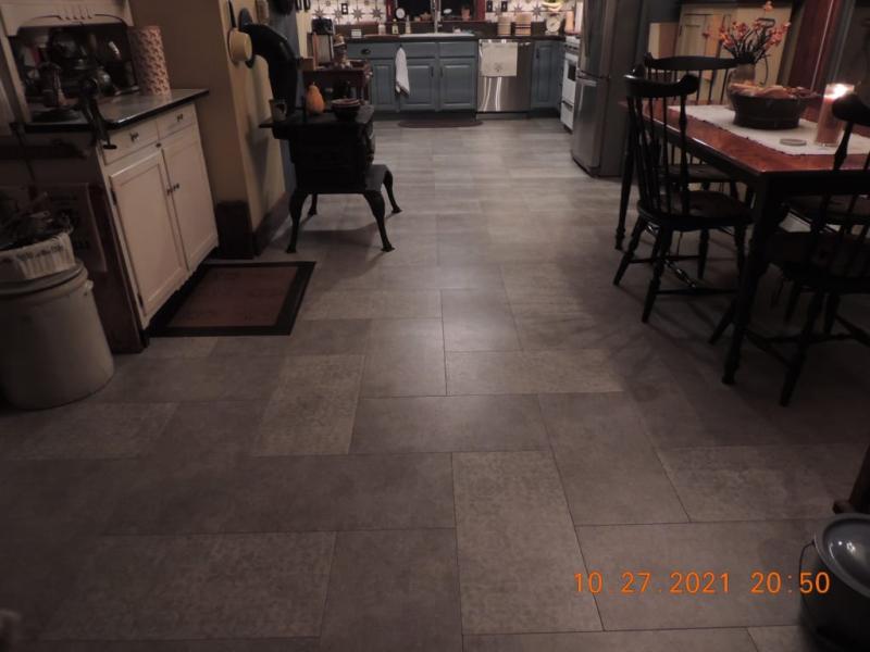 Kitchen floor