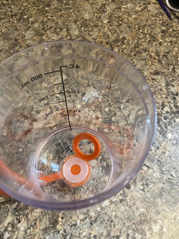 Photo submitted with review of product