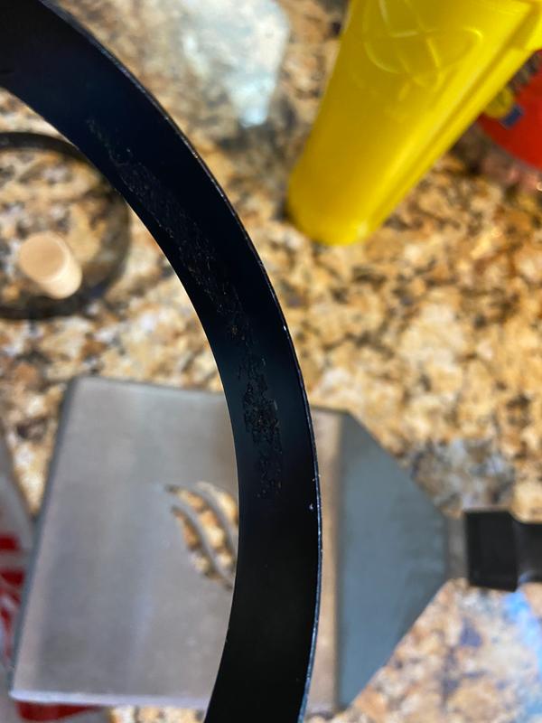 Photo submitted with review of product