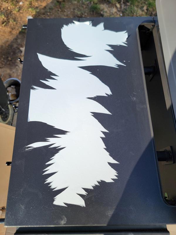 Photo submitted with review of product