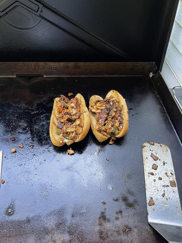 My chicken cheese subs, from start to finish