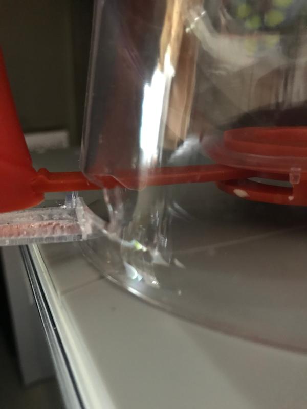 Photo submitted with review of product