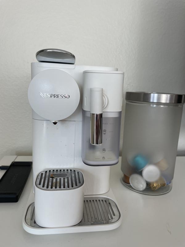 ◯ Delonghi ラティシマ・ワン ホワイト Nespresso Lattissima One Silky White Espresso Machine by De