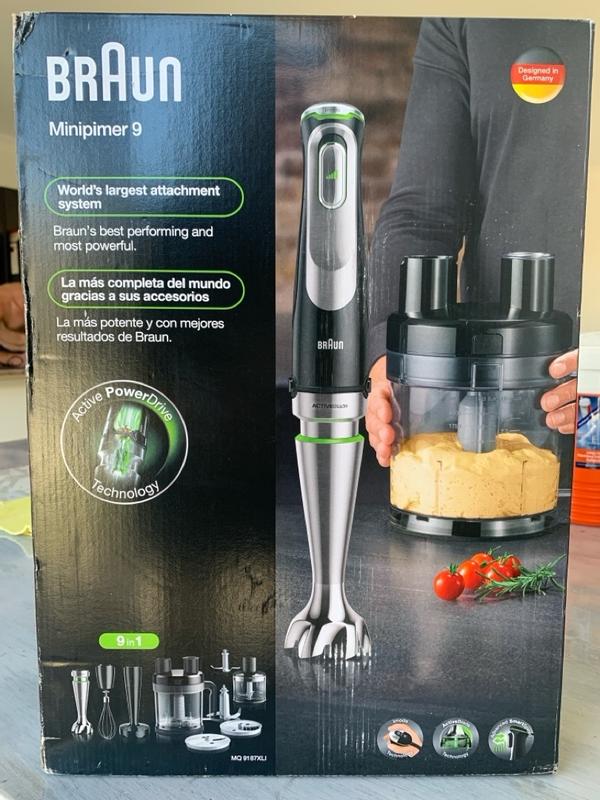 MultiQuick 9 Hand blender MQ 9187XLI Braun NZ