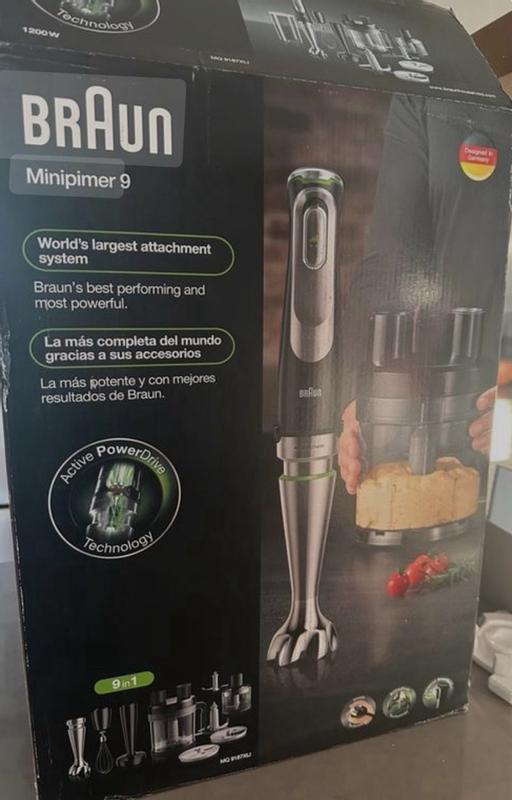 MultiQuick 9 Hand blender MQ 9187XLI Braun NZ