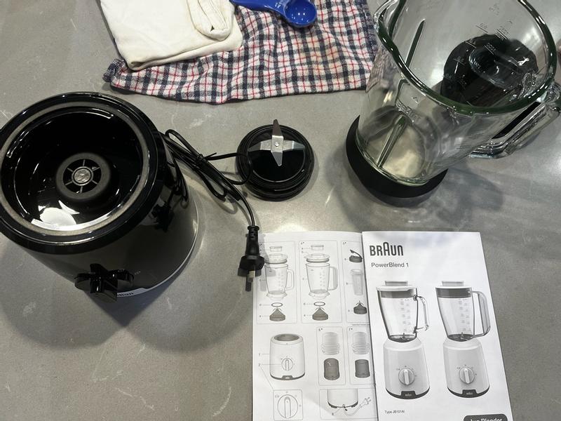 BRAUN PowerBlend1 ブレンダー ブラック PowerBlend 1 Jug blender JB 1051 Black | Braun International