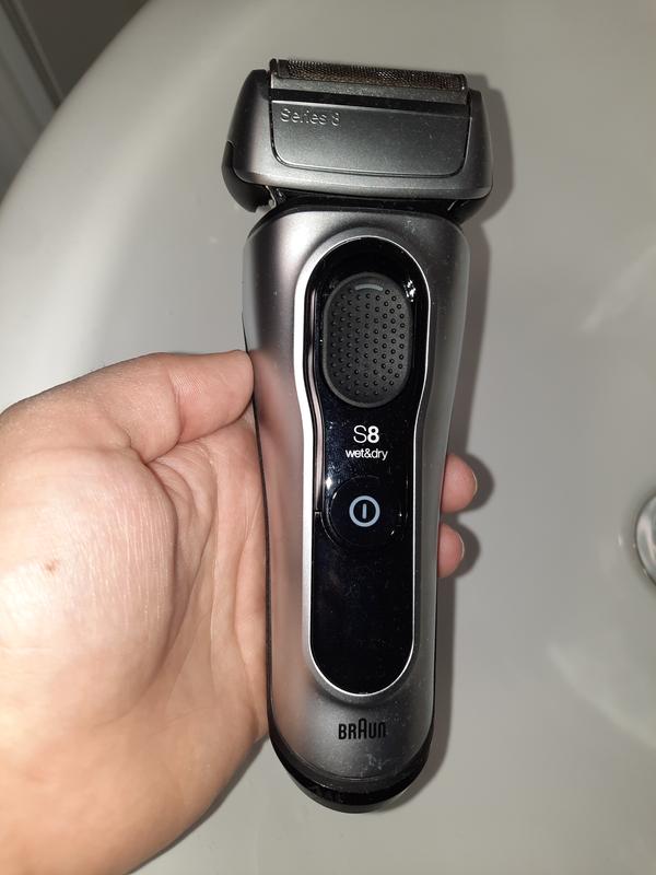 Braun Series 8 3 1 Head Electric Shaver & Precision Trimmer Grey 8453CC