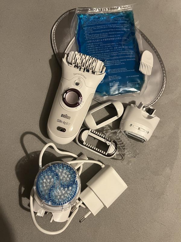 Silk-épil 9 9-558 Wet & Dry epilator with 6 extras incl. face