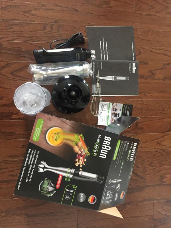 MultiQuick 7 Hand Blender MQ7025X | Braun Household US