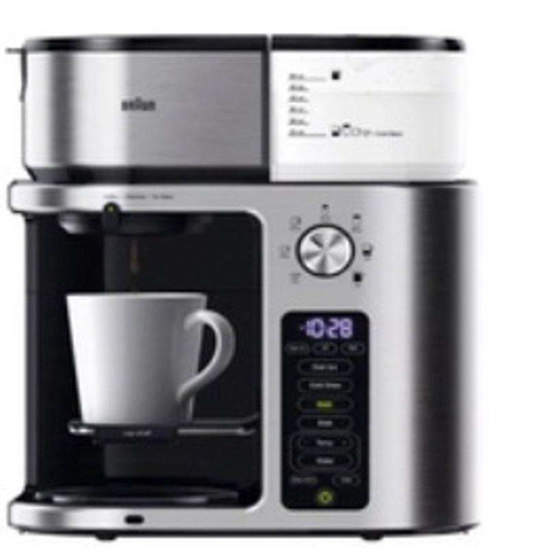 Braun MultiServe Plus Drip Coffee Maker - Stainless Steel | HSN