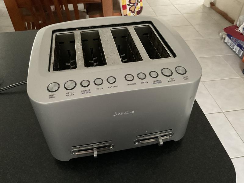 Breville The Smart Toast 4 Slice Toaster In Brushed Stainless