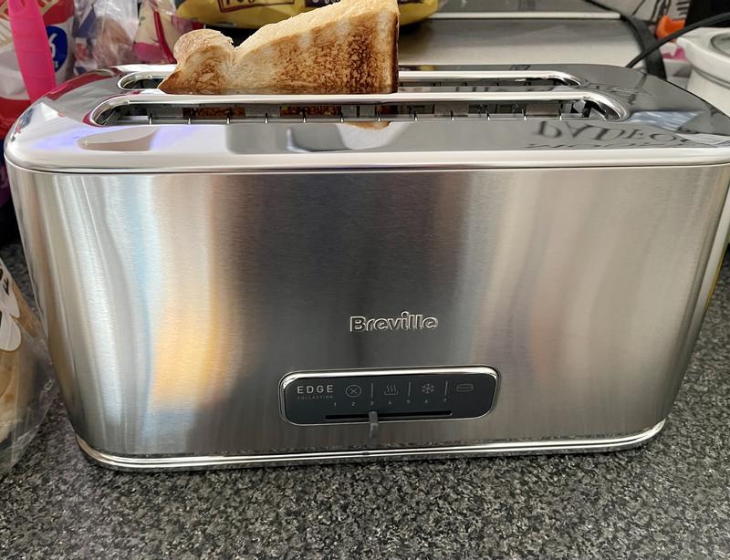 Breville Edge Silver 4-Slice Toaster