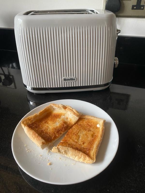 Toaster Set Breville Vtt748 Impressions Cream Slice Toaster Breville Bold  Black 2-Slice Toaster Blue