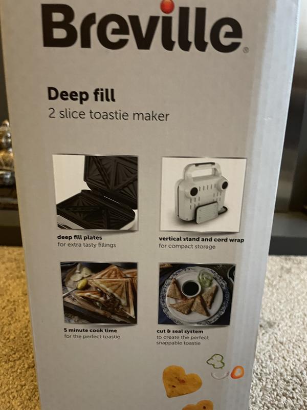 Breville Deep Fill Plastic Toastie Maker 800W