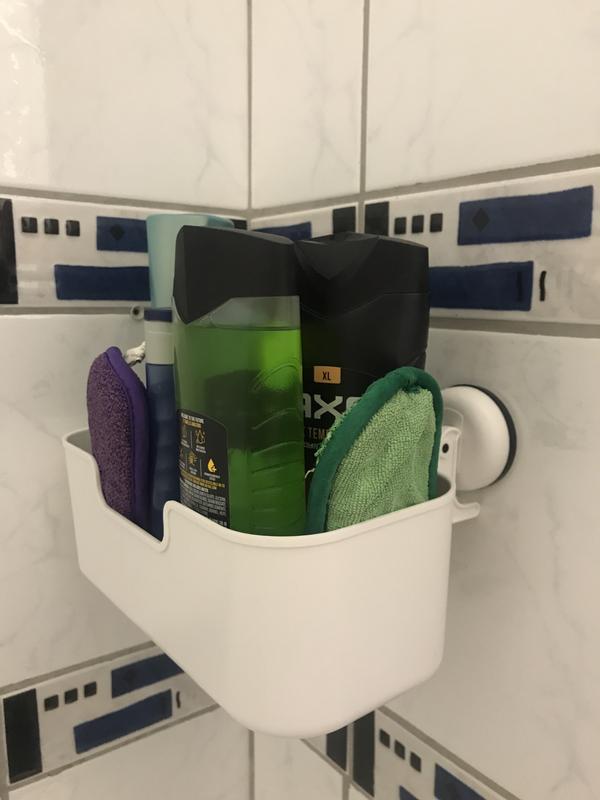 Zuvo Panier de douche à ventouse – Sans perçage ni adhésif – Meilleur organisateur de douche dans la Zuvo Panier de douche à ventouse – Sans perçage ni adhésif – Meilleur organisateur de douche dans la