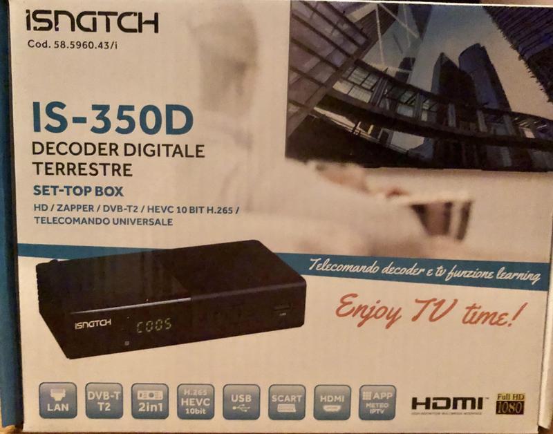 Decoder XD-350D Con Dolby Digital Decoder Digitale Terrestre XD-350D ...
