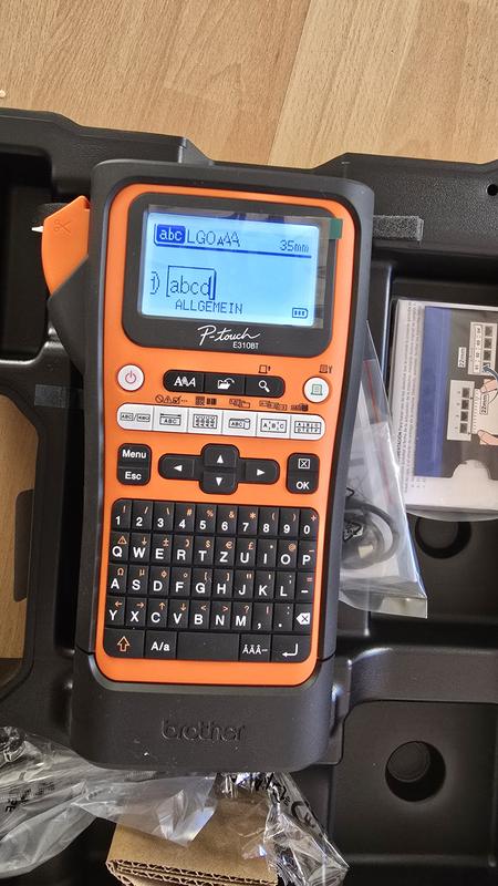 Étiqueteuse Brother PT-E310BTVP Professionnelle - Bluetooth - Impression 18mm - Codes QR