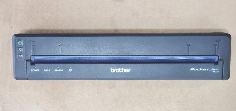 Stampante termica portatile Brother pocketjet PJ-733 A4 300 DPI USB WI-FI -  Ink Vision