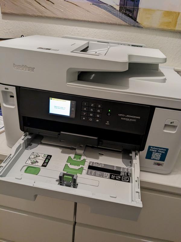 Brother MFC-J5340DW Impresora todo en uno de inyección de tinta a color  empresarial con capacidades de impresión de hasta 11 x 17 (contabilidad)