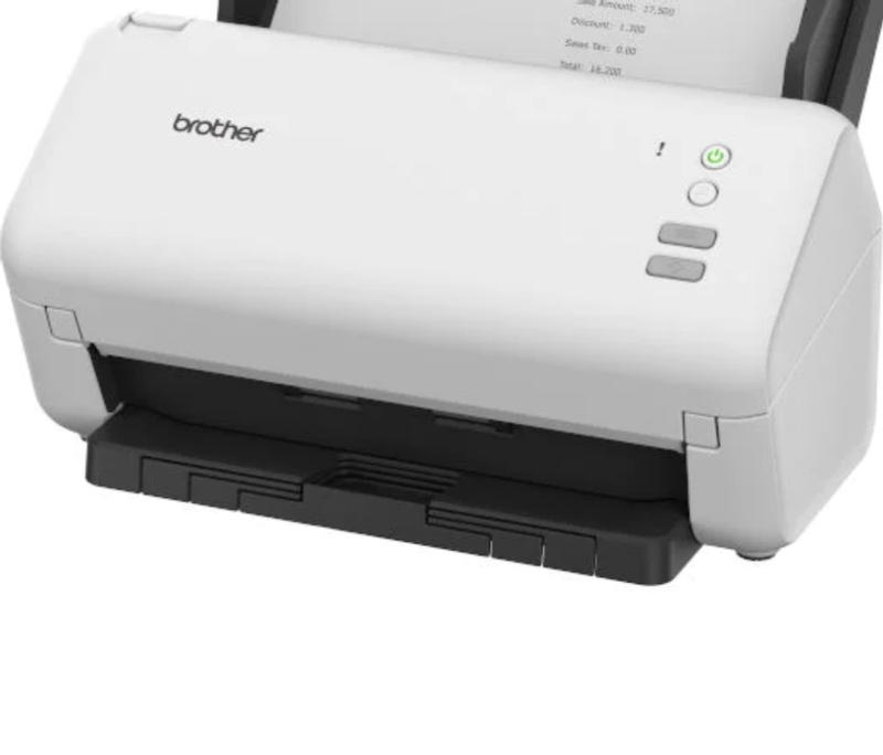 Scanner Brother ADS-4100 - Recto-verso 35ppm, ADF 60 Pages | Scan Vers USB, A4, Idéal Bureau