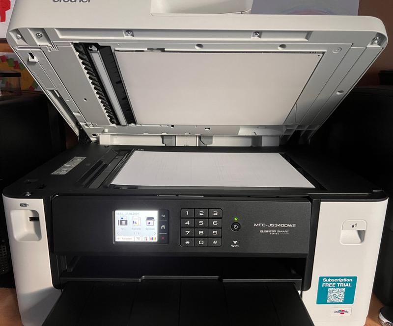 Brother MFC-J5340DW Impresora todo en uno de inyección de tinta a color  empresarial con capacidades de impresión de hasta 11 x 17 (contabilidad)