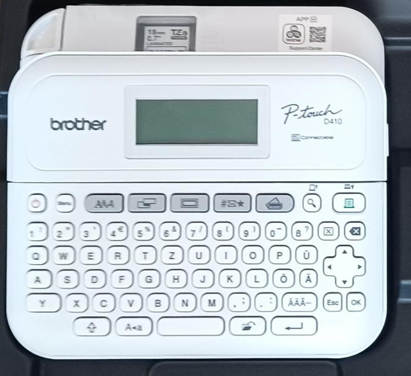 Impresora Brother Pt-D410 de transferencia térmica inalámbrica
