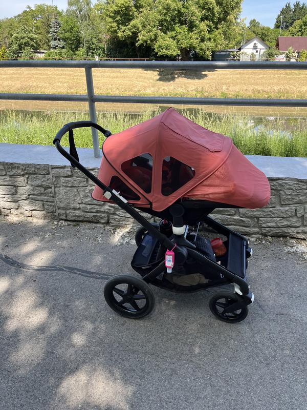 Bugaboo Fox/Cameleon 3/Lynx breezy sun canopy Midnight black