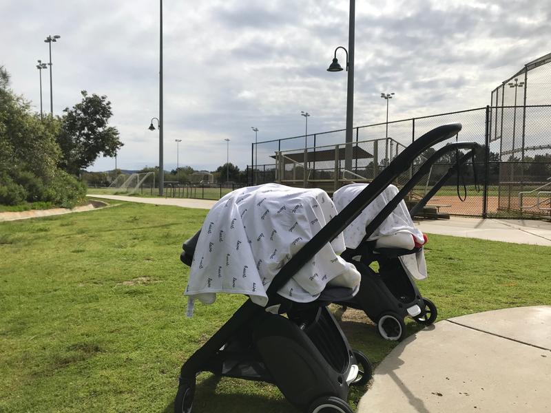 Bugaboo Ant ultra compact stroller Grey mélange sun canopy