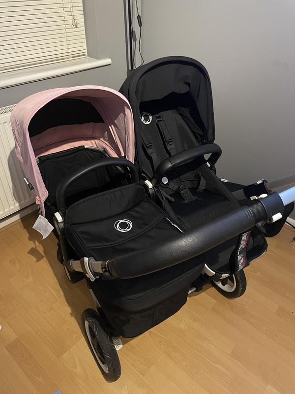 Bugaboo donkey extension set hot sale black