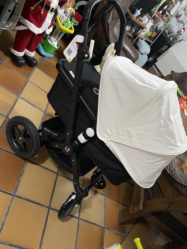 Bugaboo Cameleon 3 Plus seat and bassinet pram black sun canopy, black  fabrics, aluminium base | Bugaboo