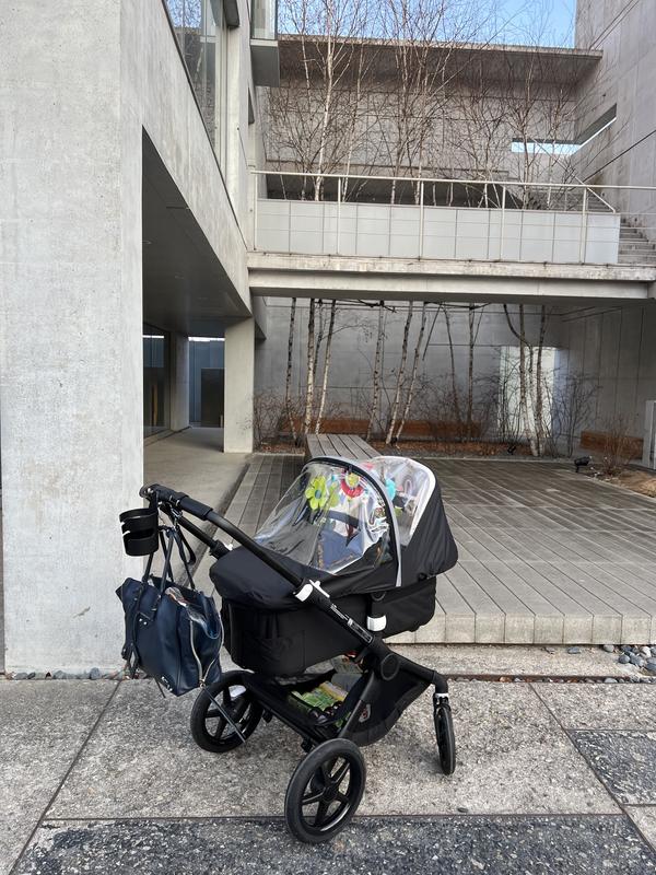 Bugaboo Fox Cub sun canopy Grey mélange | Bugaboo