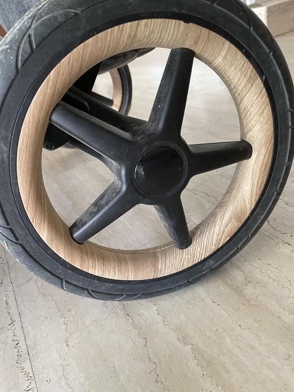 Bugaboo fox 2025 wood wheel caps