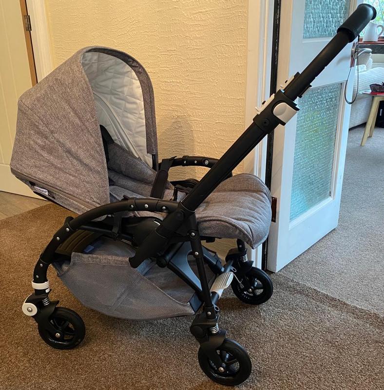 Bugaboo bee 5 classic grey melange best sale