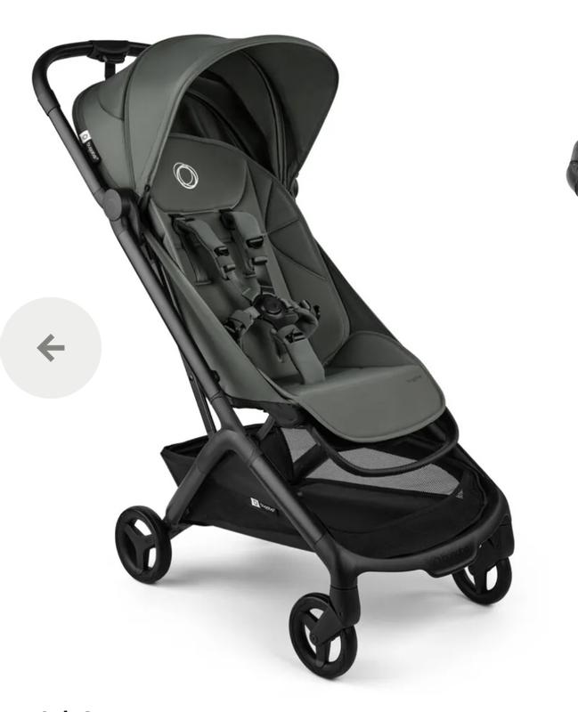 Bugaboo Butterfly 2 travel stroller forest green sun canopy