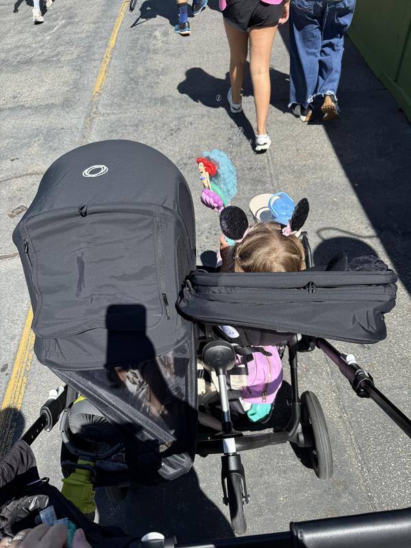 Bugaboo Donkey 5 base Midnight black fabrics, black chassis | Bugaboo