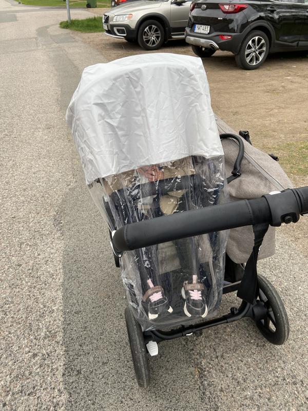 Bugaboo Donkey Buffalo Runner rain cover White Bugaboo