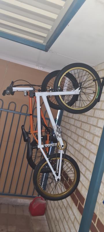 wall mounted bike rack bunnings