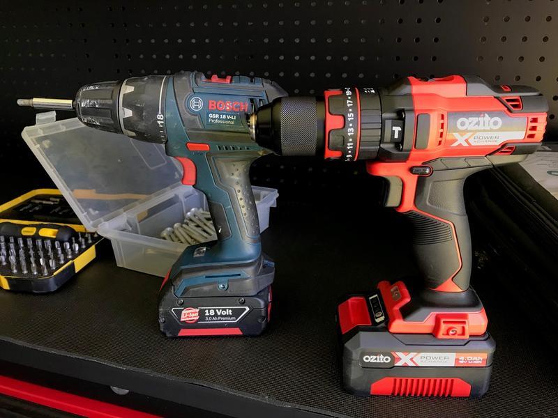 Bunnings ozito hammer discount drill