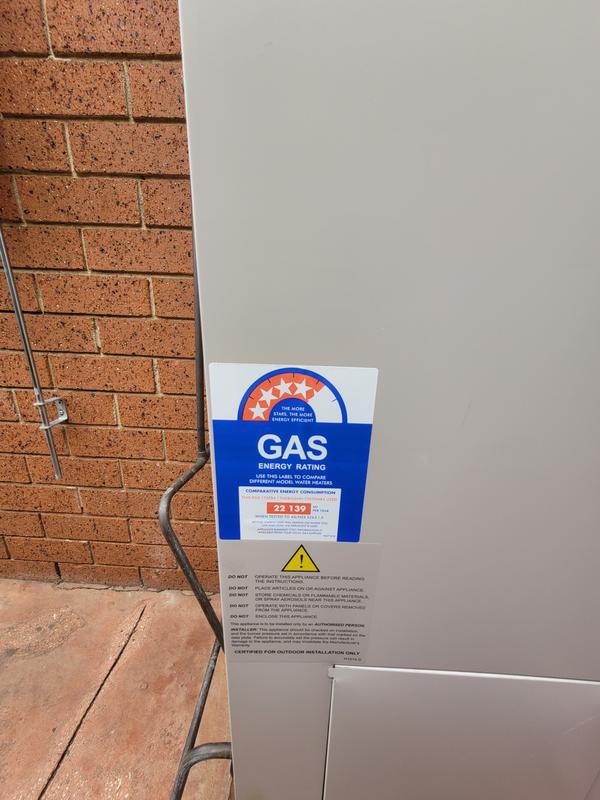 Dux 170L 4 Star Prodigy Water Heater - Natural Gas - Bunnings Australia
