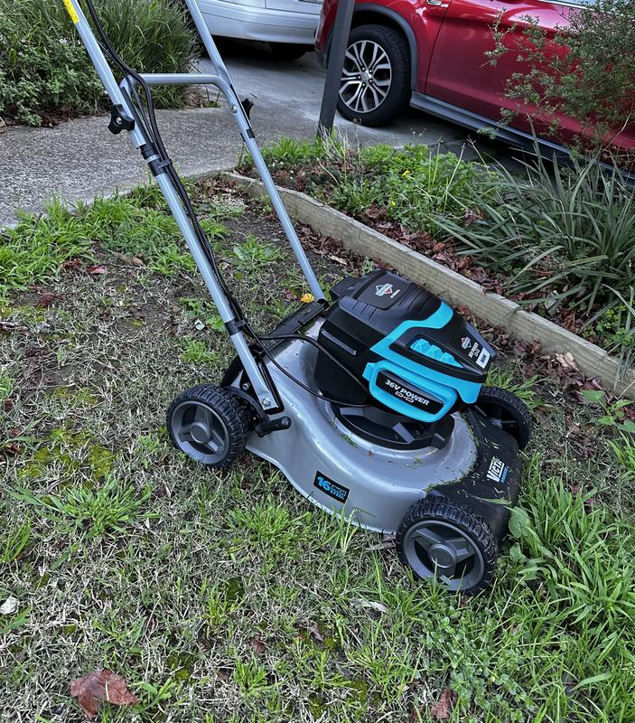 Victa battery lawn online mower bunnings