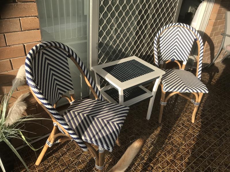 Cafe chairs bunnings hotsell