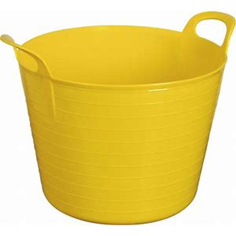 Ezy Storage 60L Assorted Colour Flexi Storage Tubs - Bunnings