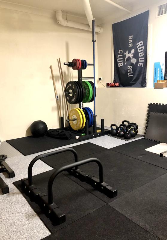 Gym rubber best sale mats bunnings