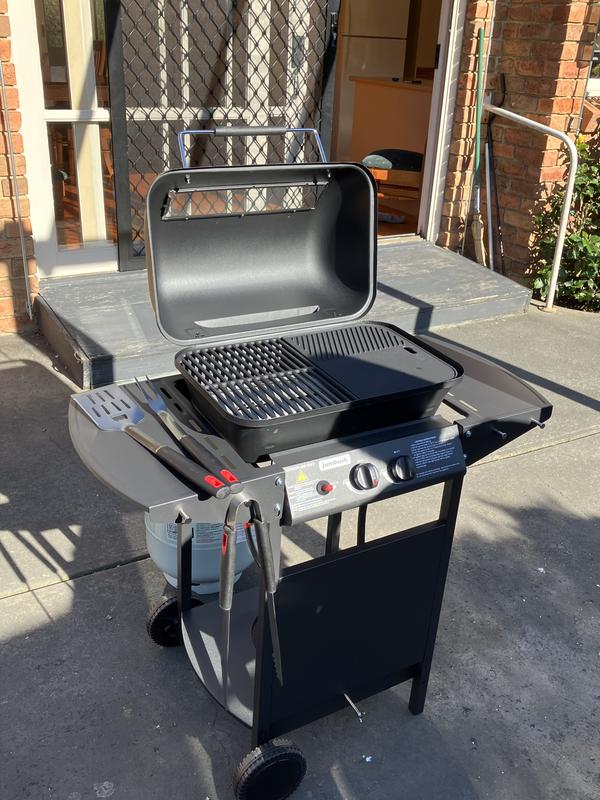 Jumbuck 2 shop burner hooded bbq