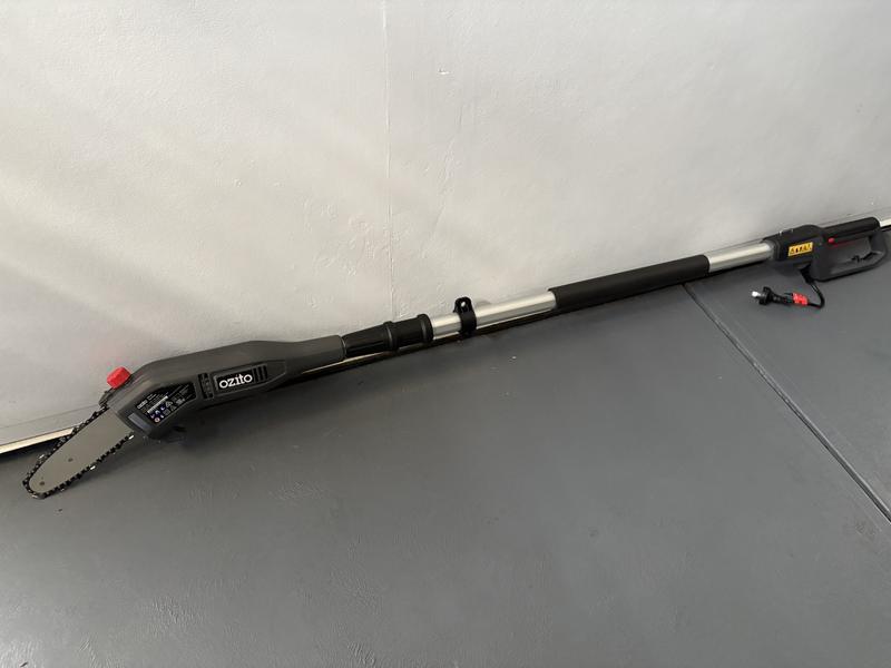 Ozito 750w telescopic electric pole pruner review hotsell